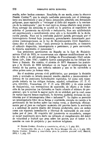 Teoría General de la Prueba de Hernando Devis Echandía TOMO I