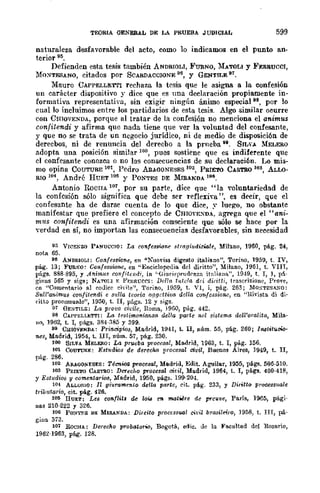 Teoría General de la Prueba de Hernando Devis Echandía TOMO I