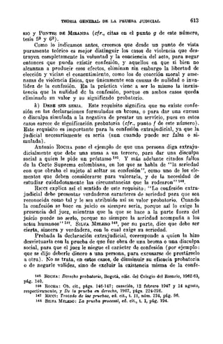 Teoría General de la Prueba de Hernando Devis Echandía TOMO I
