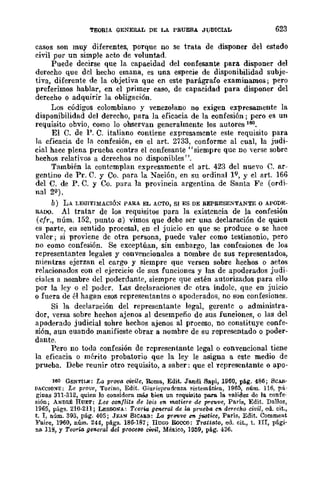 Teoría General de la Prueba de Hernando Devis Echandía TOMO I