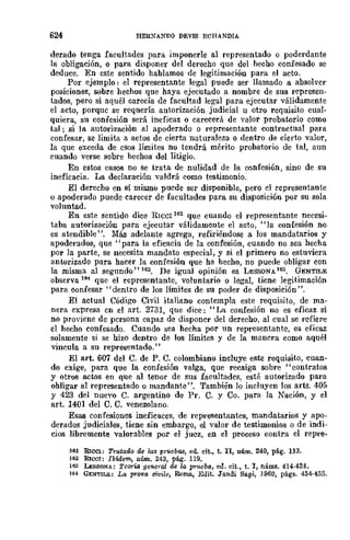 Teoría General de la Prueba de Hernando Devis Echandía TOMO I