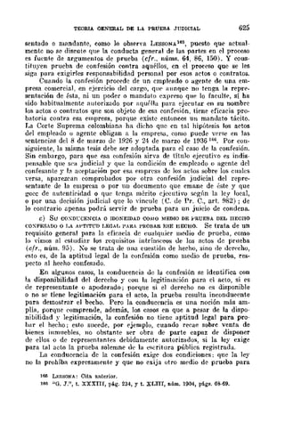 Teoría General de la Prueba de Hernando Devis Echandía TOMO I