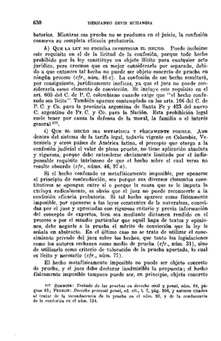 Teoría General de la Prueba de Hernando Devis Echandía TOMO I