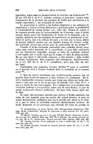 Teoría General de la Prueba de Hernando Devis Echandía TOMO I