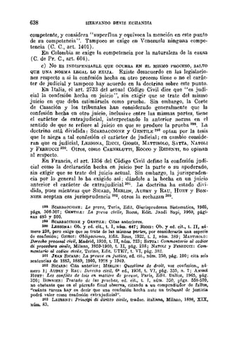 Teoría General de la Prueba de Hernando Devis Echandía TOMO I