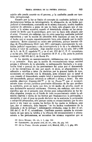 Teoría General de la Prueba de Hernando Devis Echandía TOMO I