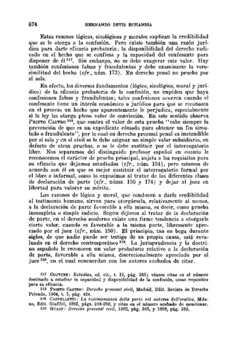 Teoría General de la Prueba de Hernando Devis Echandía TOMO I