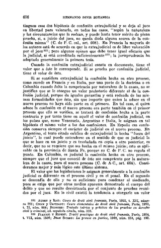 Teoría General de la Prueba de Hernando Devis Echandía TOMO I