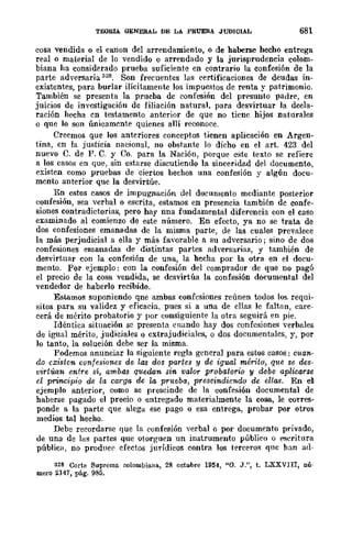 Teoría General de la Prueba de Hernando Devis Echandía TOMO I