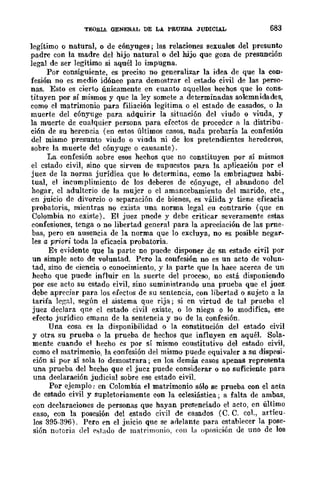 Teoría General de la Prueba de Hernando Devis Echandía TOMO I