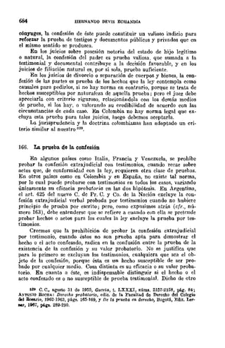 Teoría General de la Prueba de Hernando Devis Echandía TOMO I