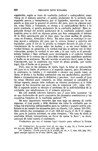 Teoría General de la Prueba de Hernando Devis Echandía TOMO I