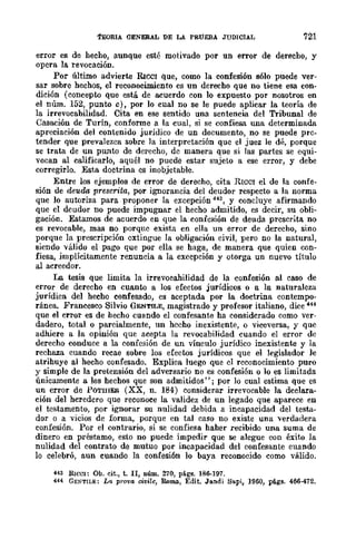 Teoría General de la Prueba de Hernando Devis Echandía TOMO I