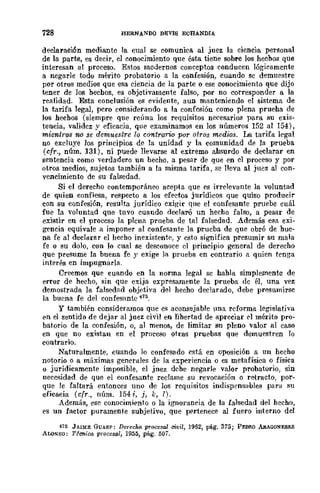 Teoría General de la Prueba de Hernando Devis Echandía TOMO I