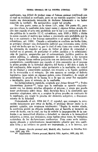 Teoría General de la Prueba de Hernando Devis Echandía TOMO I