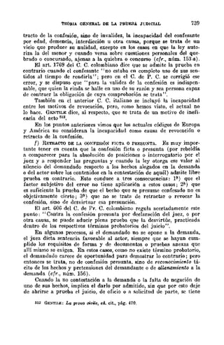 Teoría General de la Prueba de Hernando Devis Echandía TOMO I