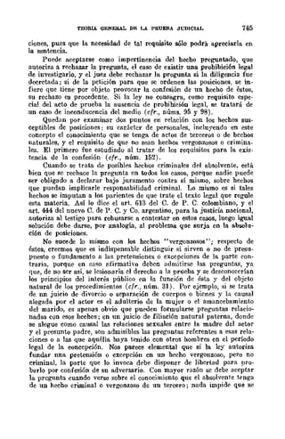 Teoría General de la Prueba de Hernando Devis Echandía TOMO I