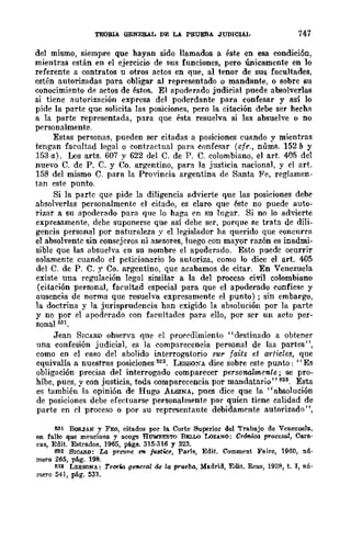 Teoría General de la Prueba de Hernando Devis Echandía TOMO I