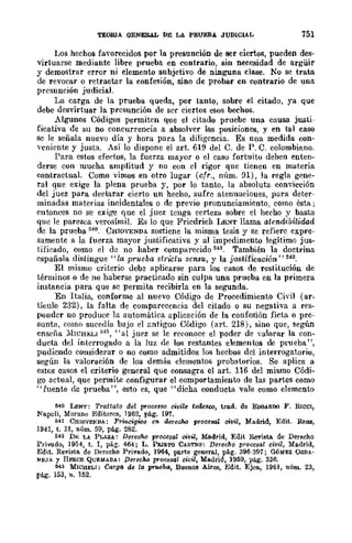 Teoría General de la Prueba de Hernando Devis Echandía TOMO I