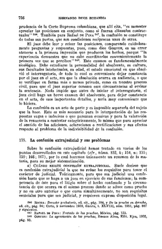 Teoría General de la Prueba de Hernando Devis Echandía TOMO I