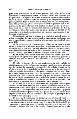 Teoría General de la Prueba de Hernando Devis Echandía TOMO I