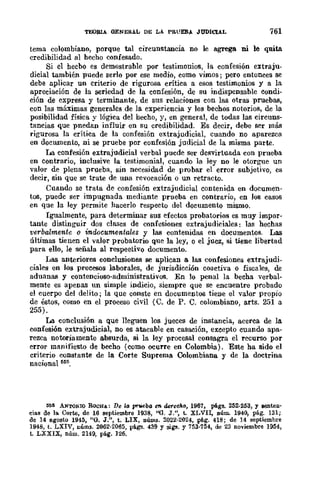 Teoría General de la Prueba de Hernando Devis Echandía TOMO I