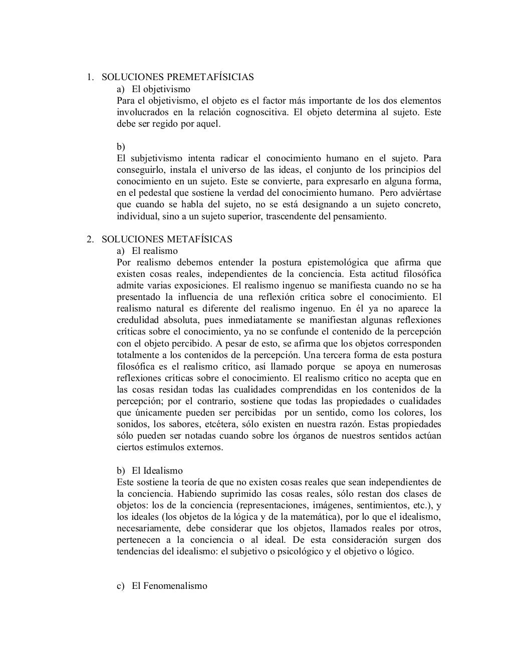 Teoria general del conocimiento
