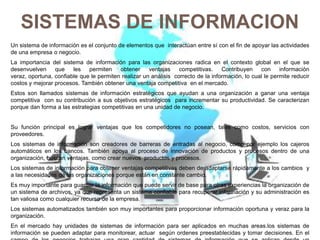 Teoria general de los sistemas de informacion | PPTX