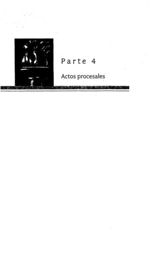 Actos procesales
 