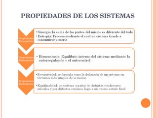 PROPIEDADES DE LOS SISTEMAS