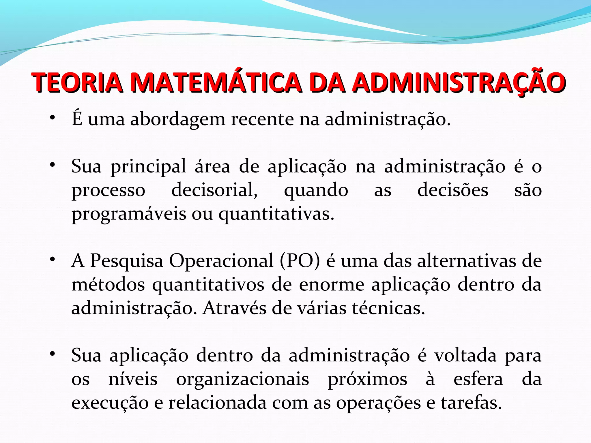 Teoria Geral de Sistemas - Abordagem Sistêmica da Administração | PPT