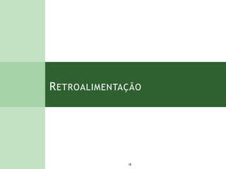 RETROALIMENTAÇÃO
18
 