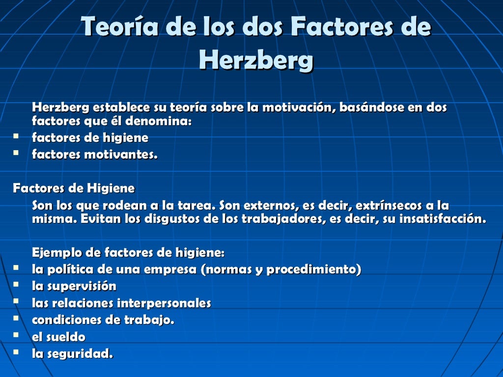 Teoria herzberg