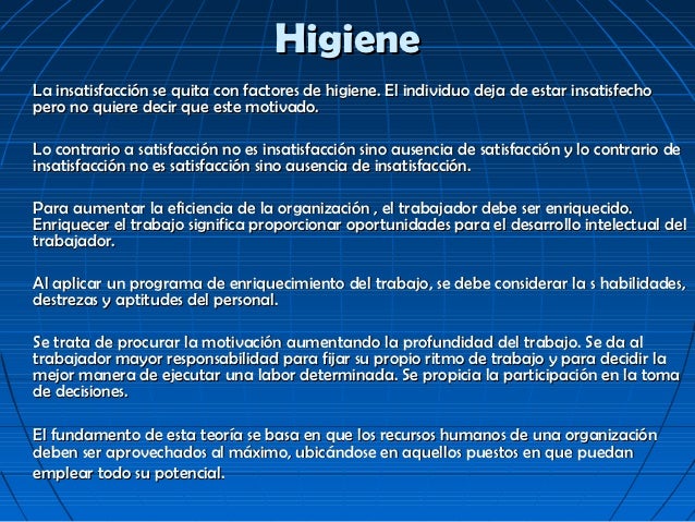 Teoria herzberg