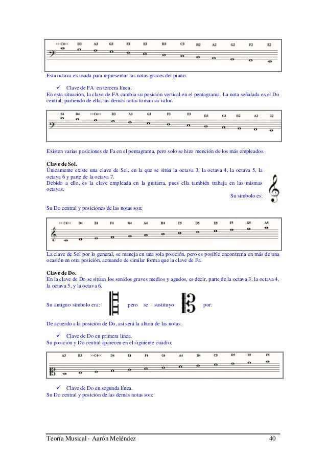 Teoria musical Teoria musical