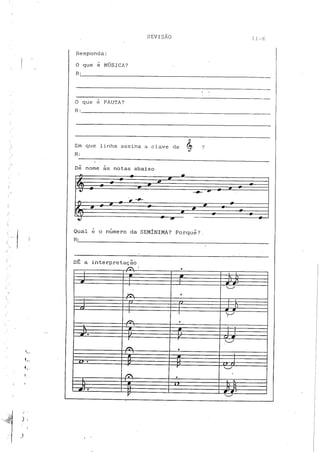 Teoria musical para crianças