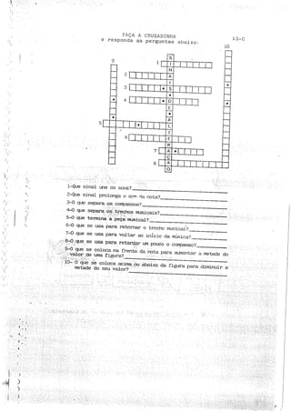 Teoria musical para crianças