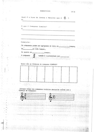 Teoria musical para crianças