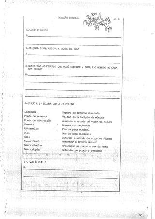 Teoria musical para crianças