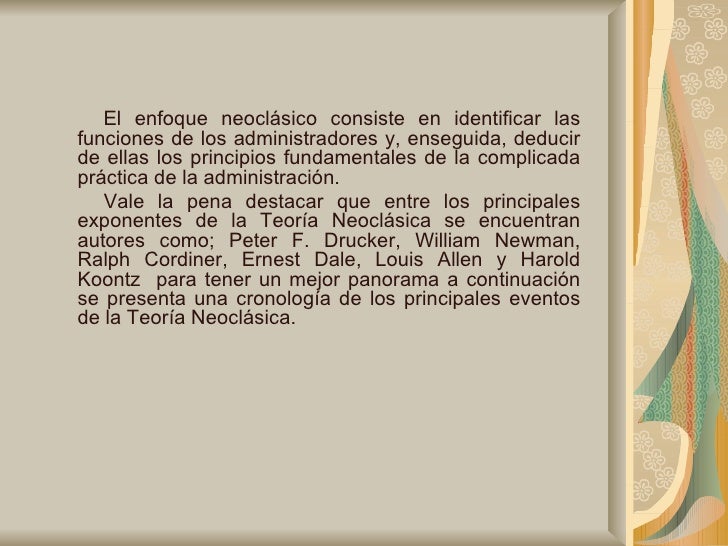 Teoria neoclasica