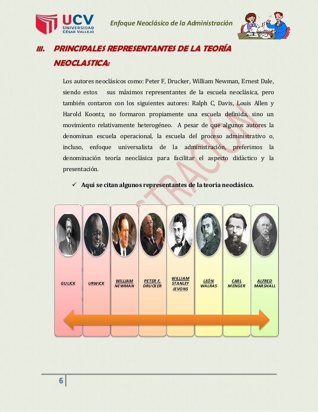 Teoria neoclasica de la administración(proyecto final)