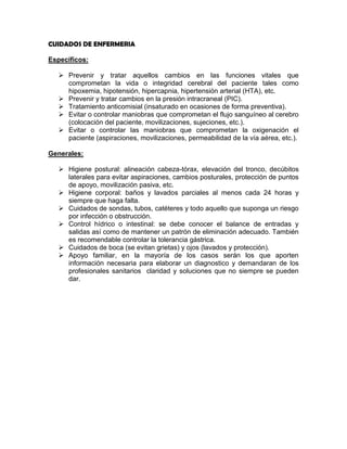 Teoría enfermería neurológica