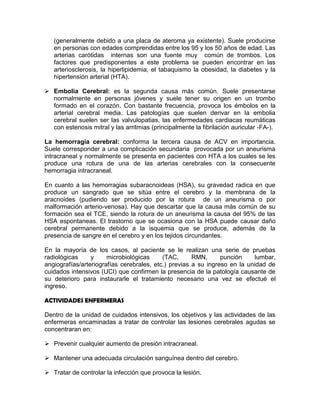 Teoría enfermería neurológica