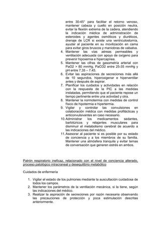Teoría enfermería neurológica