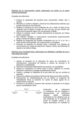Teoría enfermería neurológica