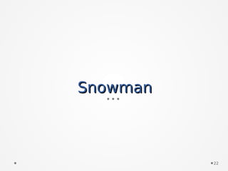 SnowmanSnowman
22
 