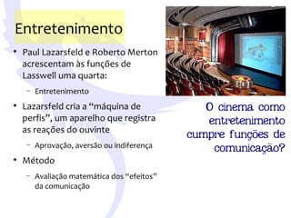 Teorias da Comunicacao - Communication Theories