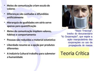 Teorias da Comunicacao - Communication Theories