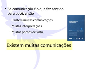 Teorias da Comunicacao - Communication Theories