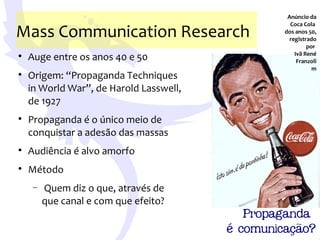 Teorias da Comunicacao - Communication Theories